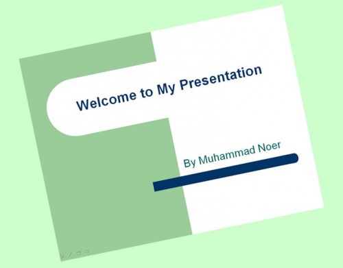 welcome_my_presentation