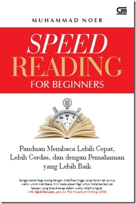 Buku Speed Reading for Beginners - Muhammad Noer