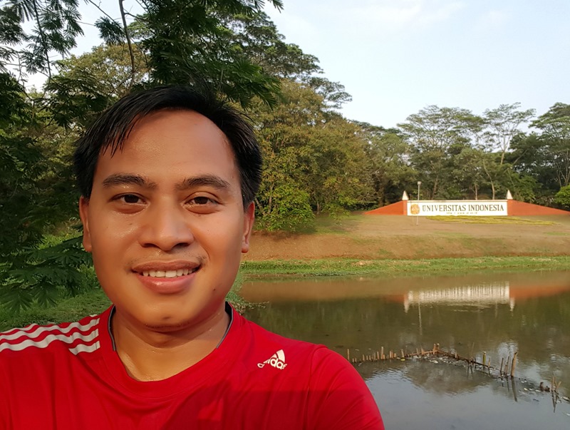 Noer Running at University of Indonesia